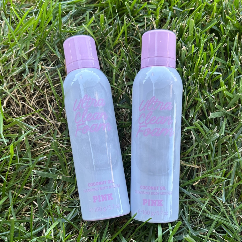 Pink Ultra Clean Foam Body Wash